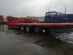 Flatbed Semi-trailer For 20ft/40ft Container Transportation