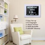 LED Alarm Calendar 1024*768 Wedding Invitation Card