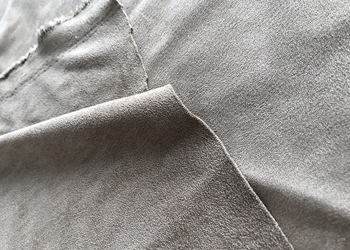 4 Way Stretch Double Sided Faux Micro Suede Polyester Fabric For Sofa