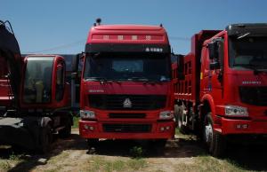China Sinotruk HOWO 6X2 Tractor Trailer Truck 410 HP wholesale