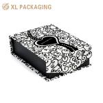 Custom Size Accepted Black Color Paper Jewellery Box Magnetic Paper Gift Jewelry
