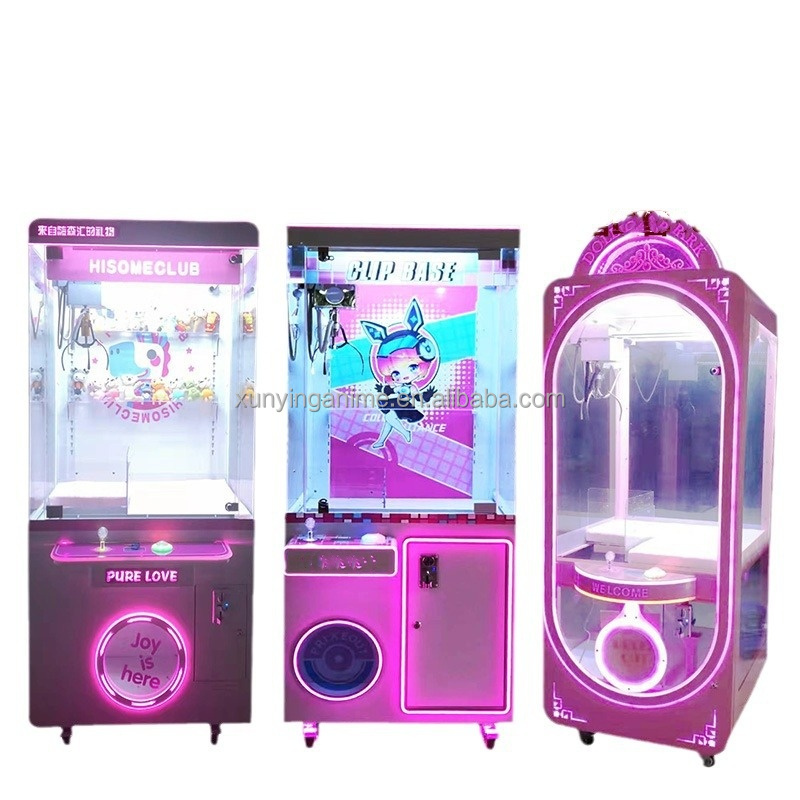 Personalized Amusement Park Toy Vending Arcade Claw Crane Machine for L79*W87*H185 CM