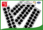 Glue backing Coins , small adhesive pads black