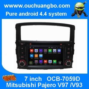 China Ouchuangbo Indash Car GPS Navi Stereo System for Mitsubishi Pajero V97 /V93 2006-2011 Android 4.4 DVD Radio OCB-7059D wholesale