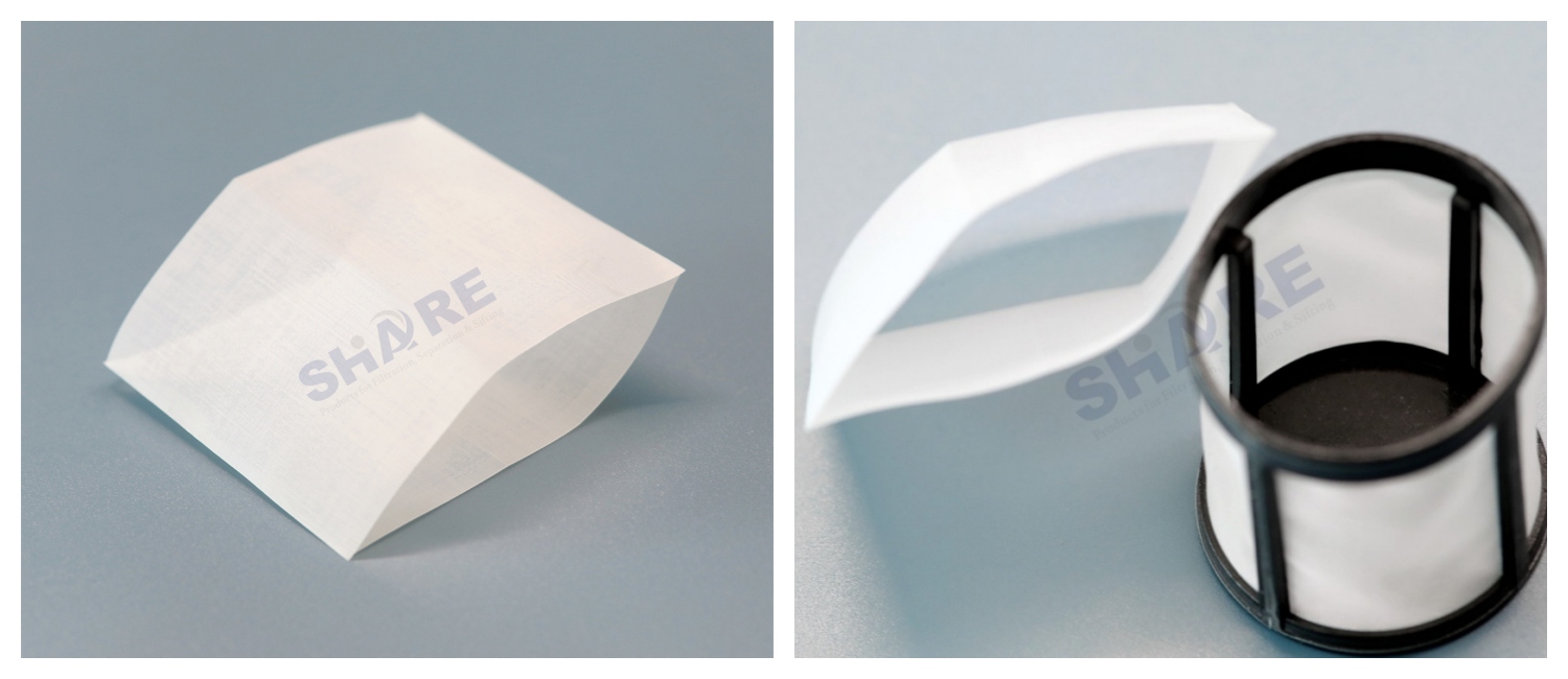 nylon mesh tube cut