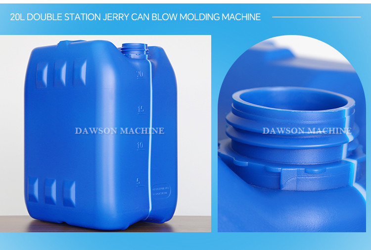 Fully Automatic 20L Jerry Can Double Station HDPE Bottle Jerry Can Blowing Making Tank Container Jar Jug Extrusion Blow Molding Machine