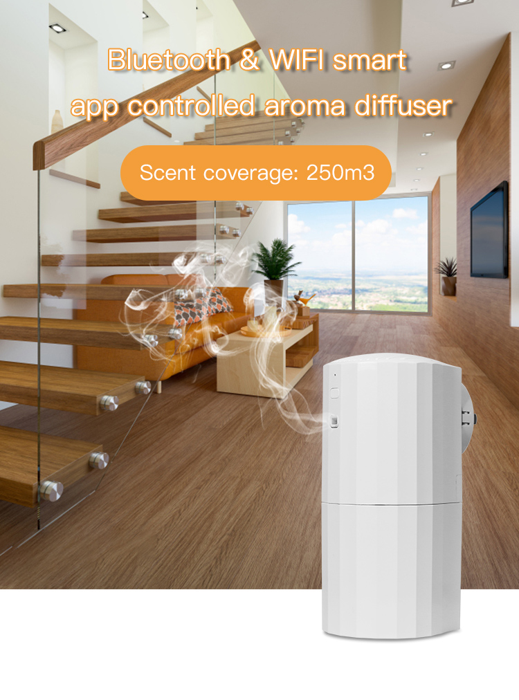 HOMEFISH 130ml Wall Plug Essential Oil Diffuser OEM ODM