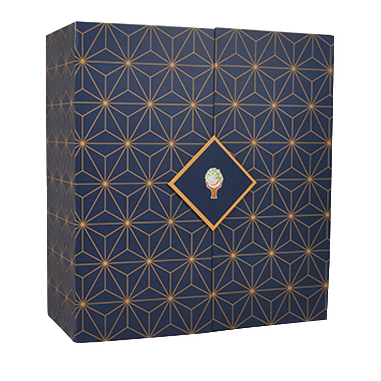 Magnetic Ultralight Holiday Gift Box Packaging Multifunctional With Calendar