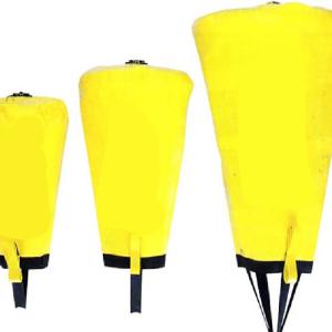 China 250kg Commerical Underwater Lift Bags Inflatable Marine Salvage Lifting Bags wholesale