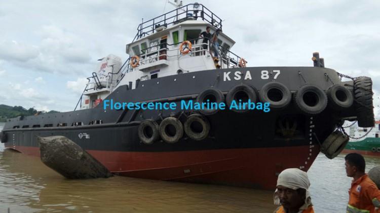 High Pressure Rubber Ship Launching Airbags For Boat Floating