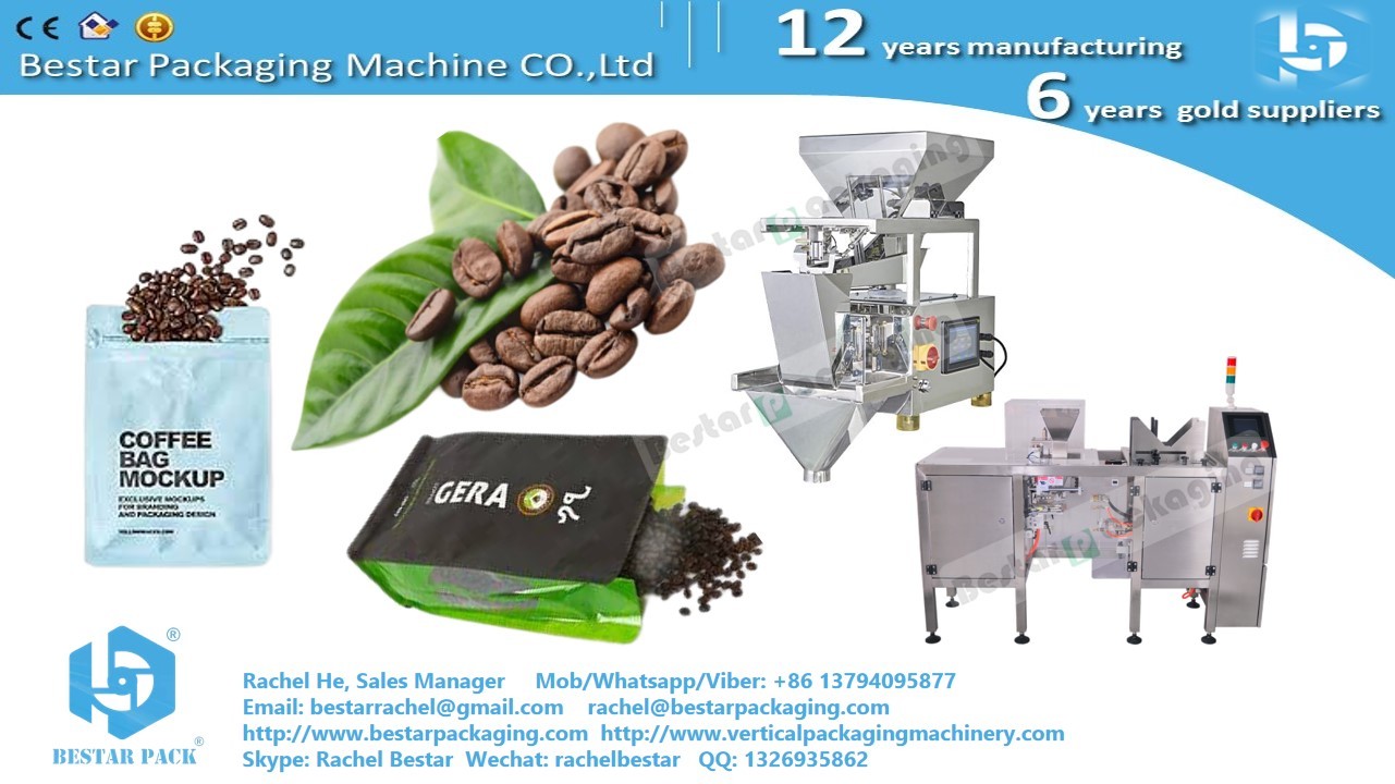Automatic weighing and filling doypack machine for powder sticks packing in pre-made pouch