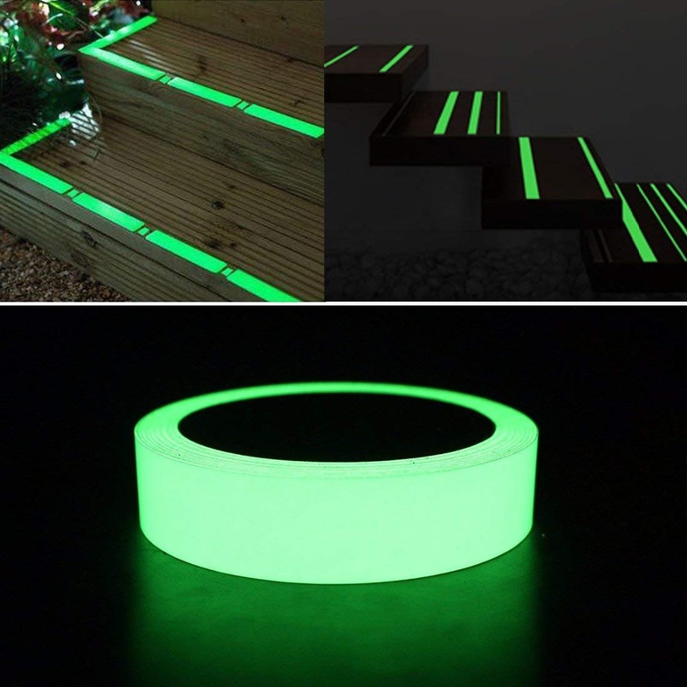 Photoluminescent Glow In The Dark Permanent Vinyl Film Roll For Outdoor