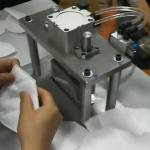 3 Ply Nonwoven Face Mask Cutting Folding Packing Machine