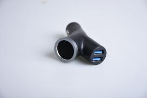 China 5V 3.1A QC3.0 USB Car Charger Adapter With Cigarette Lighters wholesale