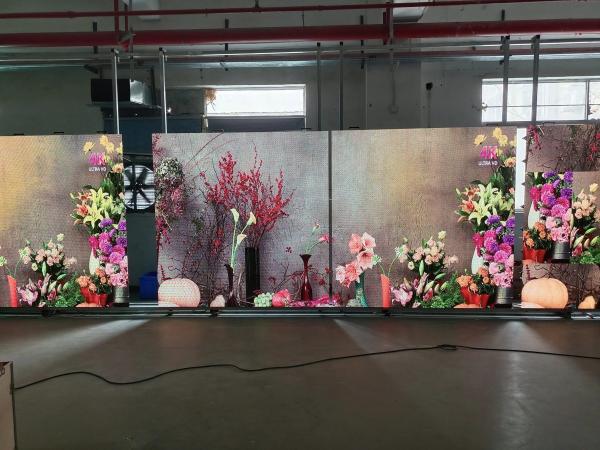 Die Cast Aluminum SMD LED Screen P4 Indoor Video Advertising RGB Display Screen