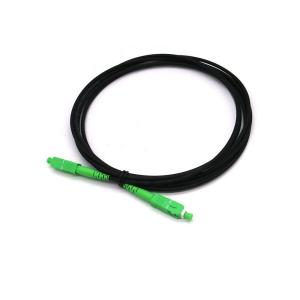 China Outdoor FTTH Drop Fiber Optic Cable Sc To Sc Simplex Sm Fiber Drop Cable wholesale
