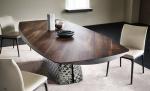 Opulent Essence Industrial Wood Dining Tables 1280mm Width Luxury