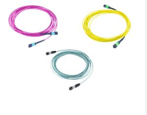 China Mpo Mtp Om3 Om4 Fiber Optic Cable Multi Mode wholesale