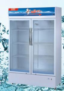 China Medicine Storage Upright Display Freezer 553L Large Compressor Chiller wholesale