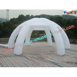 PVC Tarpaulin Inflatable Party Tent , Customized Dome Marquee