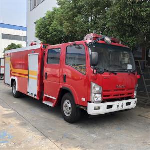 China 4X2 EURO 6 ISUZU 700P 190HP 1000 GALLONS FIRE TRUCK FIRETRUCK VEHICLE wholesale