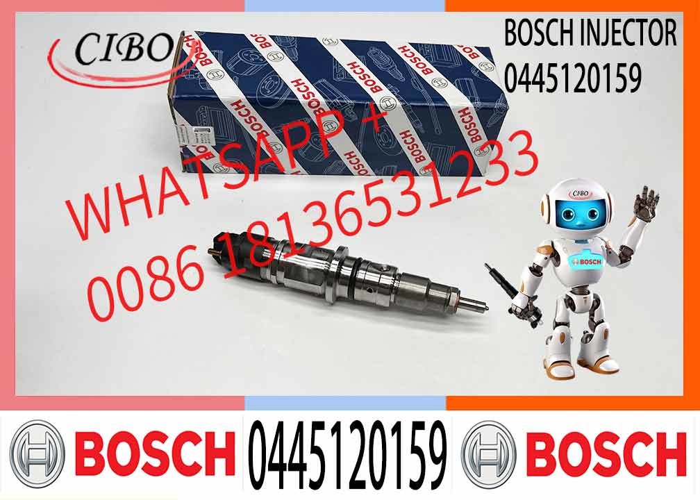 High Performance Diesel Engine Parts 0445120159 Fuel Injector 0 445 120 159 For Cummins Diesel Engine