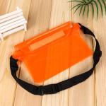 PVC Waterproof Phone Case Laptop Touch Screen Bag Adjustable Length
