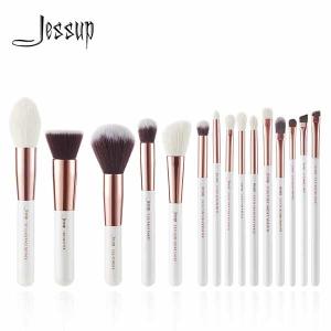 China Jessup T220 15 Piece Makeup Brush Set Natural Soft bristles wholesale
