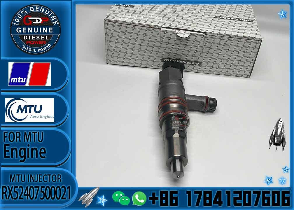 Diesel Engine Common Rail Fuel Injector RX52407500021 FOR MTU 4000 ENGINES