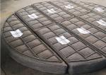 SUS316 Wire Mesh Demister Pad 2*3mm 4*6mm Hole For Gas Liquid Filter