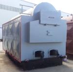DZH Pellet Coal Burning Boiler , Electric Coal Fired Residential Boiler Low