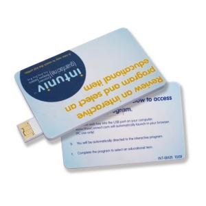 China Credit Card Flash USB Drives 512MB 1GB 2GB Promotion wholesale