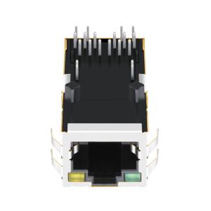 China Led LPJK9481AHNL 2.5G Base-T IEEE802.3bt POE RJ45 Connector wholesale