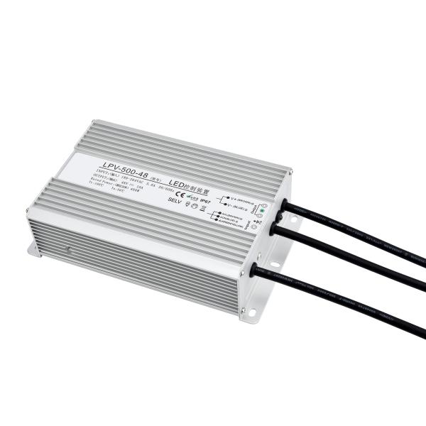 Low Price Slim LED Power Supply IP67 Indoor Outdoor 500W LED Strips Driver DC24V Switching Power Supply