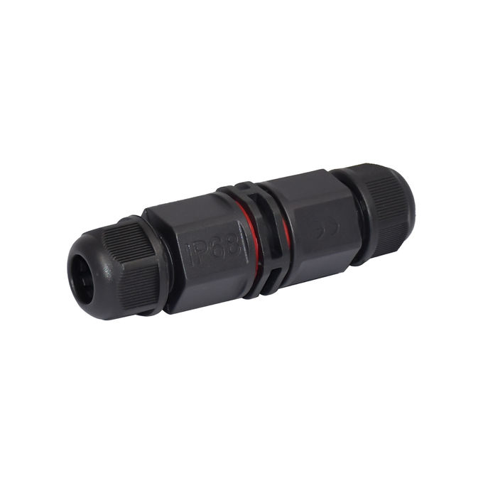 2 PIN L Type Outdoor LED Connector Wire Screw IP67 Waterproof LED Light Connectors