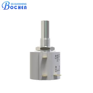 China Panel Mount Precision Multiturn Wirewound Potentiometer 7286 2w 10k wholesale
