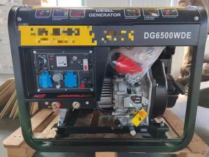 China 220V Diesel Welding Generator 6500EAW Genset Diesel Welder Generator wholesale