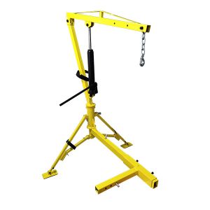 China 3 Boom 500Lbs Hitch Mounted Truck Crane Swivel Hoist wholesale