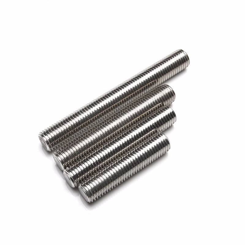 Brass Alloy Copper Bronze Full Thread Threaded Rod DIN 975 H59 H62 Nickel Tin Plated