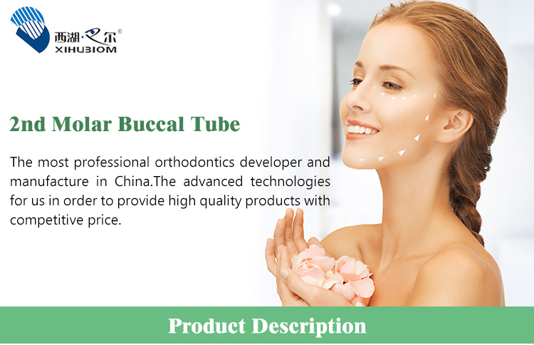 0.022" Stainless Steel Orthodontic Buccal Tubes 2nd Molar ROTH / MBT