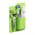100% Waterproof Silicone Tooth Brush Razor Holder Eco - Friendly For Bathroom