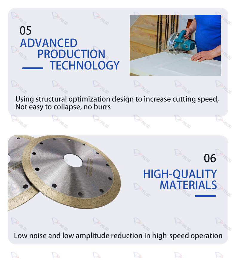 PBLOG Diamond Grit Circular Saw Blades Class Cutting Glass Machinery Accessory