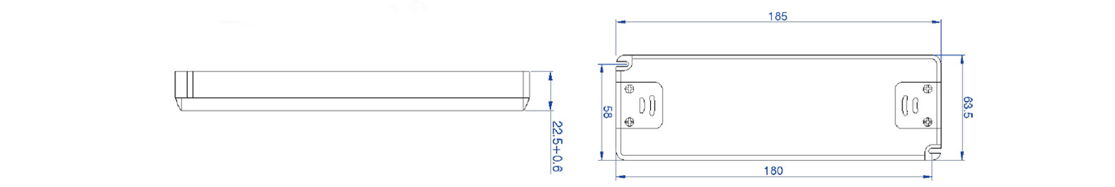 Flexible Wiring 24v LED Driver 75w LED Strip Driver CE CB SAA Certification