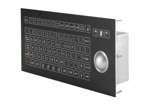 China IP67 Omron Switch Industrial Membrane Keyboard 38.0mm Trackball wholesale
