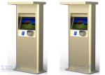 17'' 19'' Self Service Touch Screen Kiosk Floor Standing Parking Lot Display