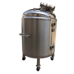 China 1.6MPa Strong Industrial Stainless Steel Food Storage Chemical Tank Mirror Polished wholesale