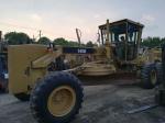 Year 2016 Used Motor Grader CAT 140K , Grader Heavy Equipment With Push Block