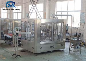 China Small Capacity Juice Filler Machine 380v / 220v Beverage Production Equipment wholesale