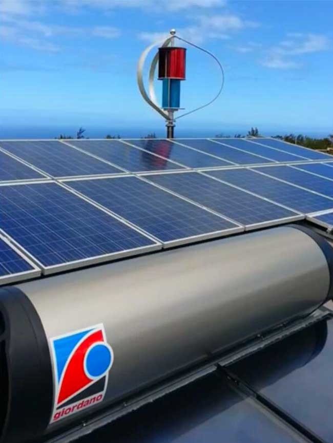 Off Grid Solar Wind Hybrid System Residential Power Supply Wind Hybrid Power Systems