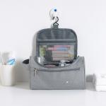 Mens Waterproof Oxford Hanging Travel Toiletry Bag With Hooks